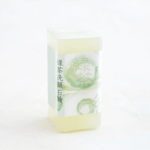 緑茶洗顔石鹸